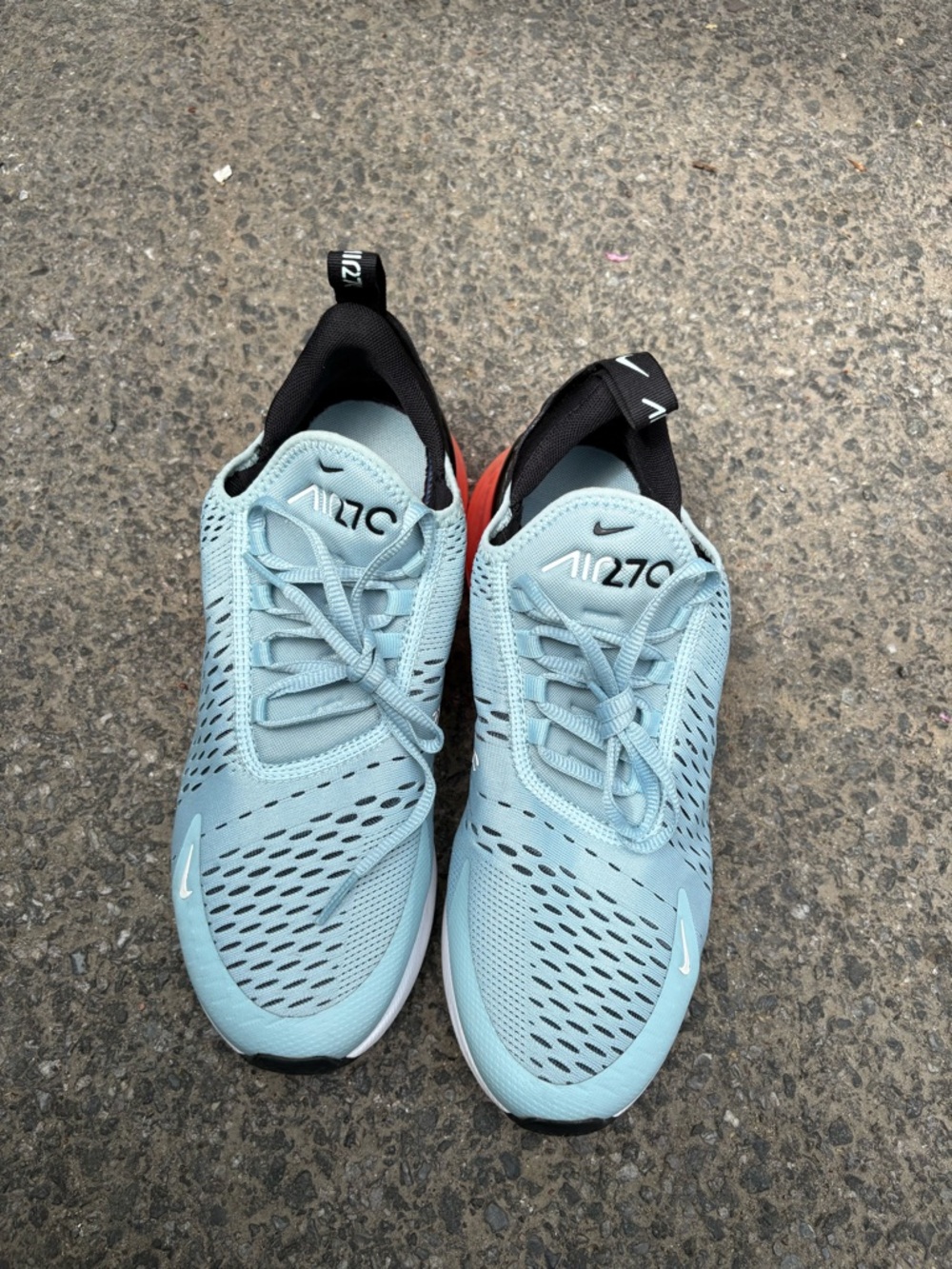 Nike Air270 “Ocean Bliss” Running Sneakers used sz 9 WMN